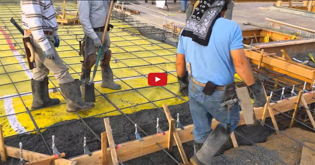 How to pour footings and slabs monolithically