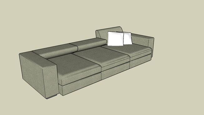 Canape Turner Molteni sofa