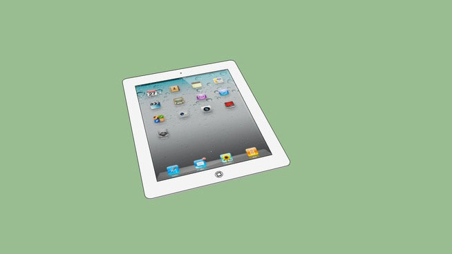 iPad 2 White model