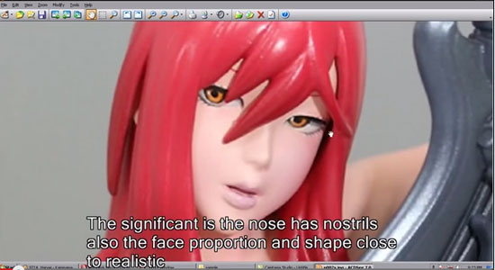 3D Anime Face and Head Modeling