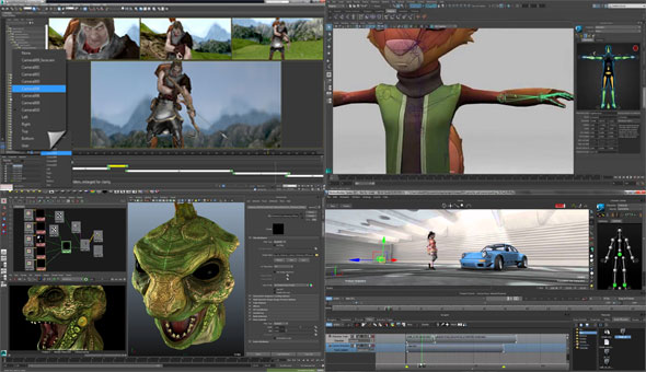 whats new in maya and 3ds max 2016