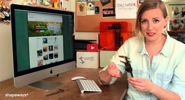 Autodesks 123D design software to convert a flat outline into a 3d printable file