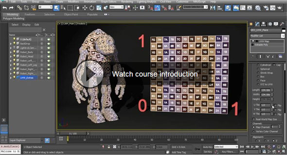 Expertise with UVW mapping tools inside 3ds max