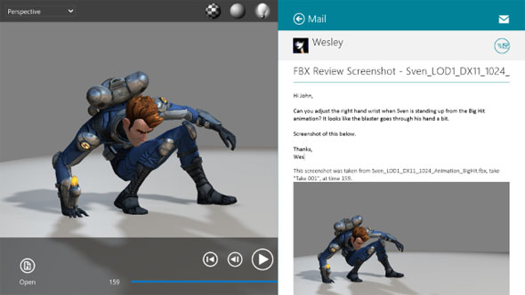 Autodesk introduced FBX Review for Apple Mac OS X and iOS7