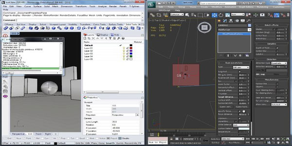 Learn the camera matching in Rhino