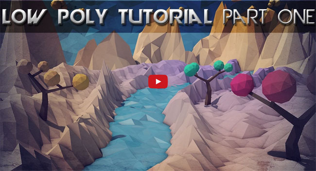 Low Poly Landscape in Cinema 4D