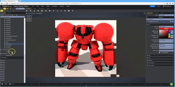 Fundamentals of V-Ray Rendering through Clara.io