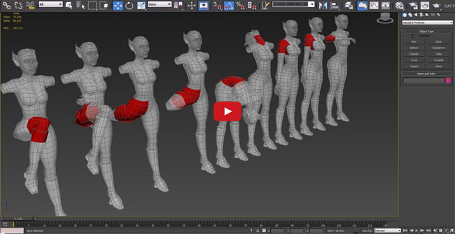 Skin Morph in 3ds Max
