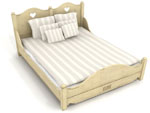 Bed 3D Model CH401
