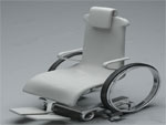 3D model of hospital wheelchair