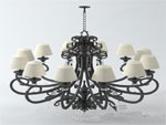 Nice chandelier 3d model