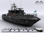 HMS Patrol Boat 3D Model