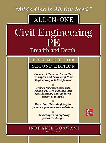 Civil Engineering All-In-One PE Exam Guide