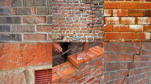 Common Types of Defects in Brick Masonry Works