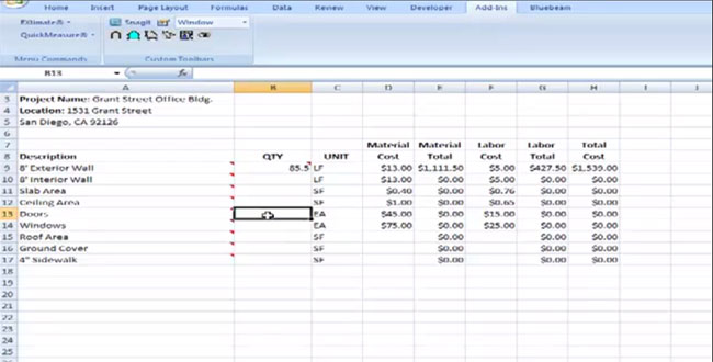 Construction Estimating Software Free