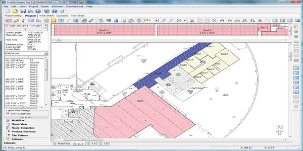 The professional flooring takeoff and estimation software