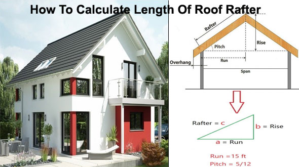 Some useful tips to work out the length of roof rafter