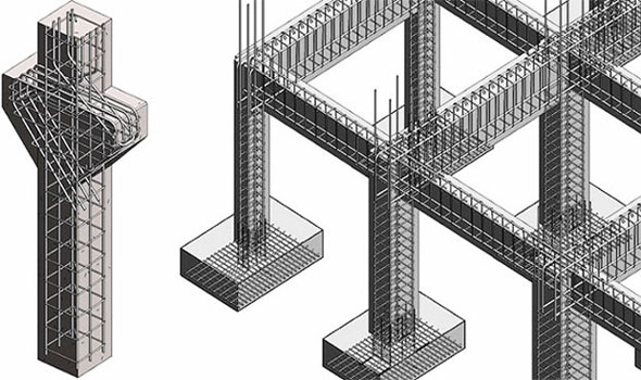 Learn the detailed processes for setting up Footings and RCC Columns for a building construction