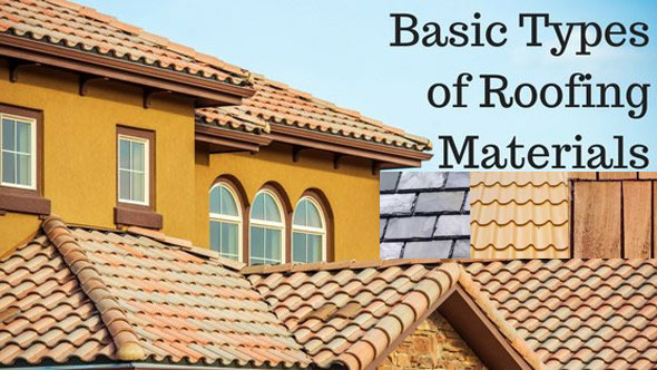Different types of roof materials and terminologies