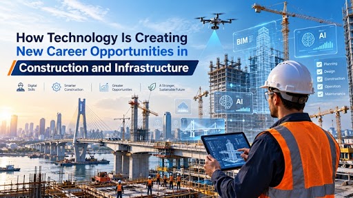 Technology Careers in Construction and Infrastructure Technology creating new career opportunities in construction and infrastructure