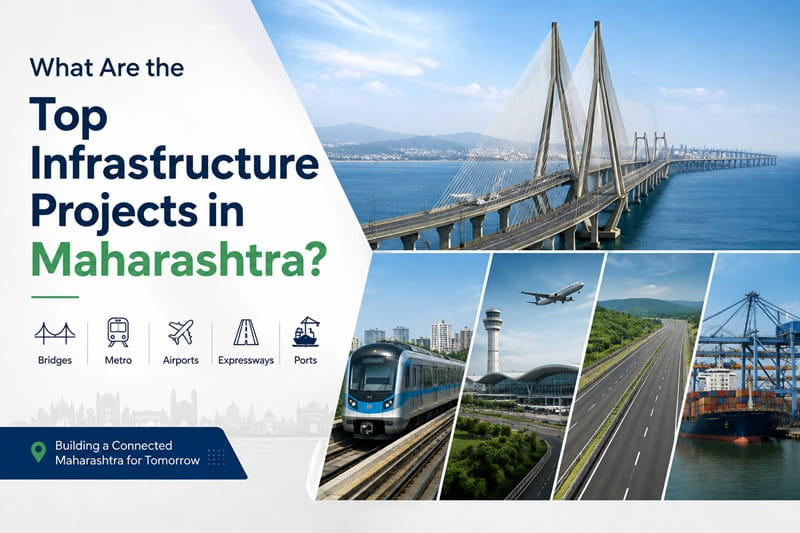 Top Infrastructure Projects in Maharashtra Major infrastructure projects in Maharashtra including metro, expressways, airports and ports