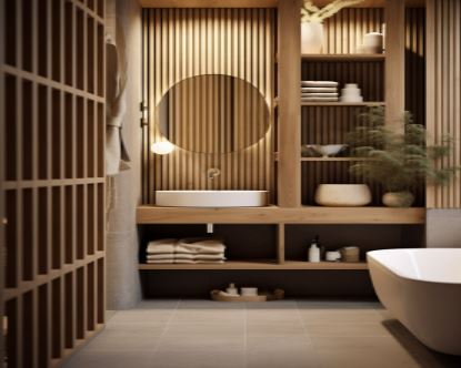 wooden framework in home decor