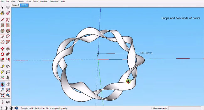 Draw Ring Extension for Sketchup