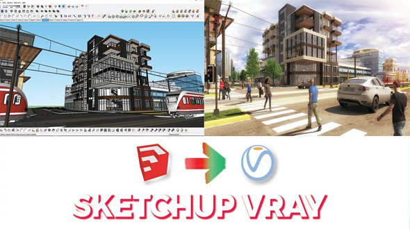 Some useful sketchup tips to simplify your exterior rendering process with sketchp vray