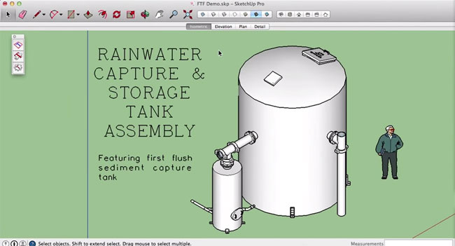 FlatText Free version for SketchUp