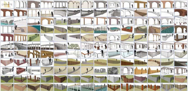 Create exclusive site design with sketchup through Instant Architecture SketchUp extensions