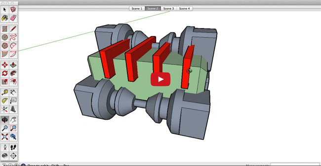 SketchUp Training Series - Intersect with Model