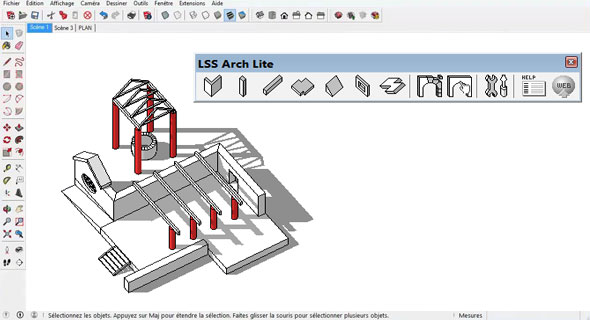 LSS Arch Lite For Sketchup