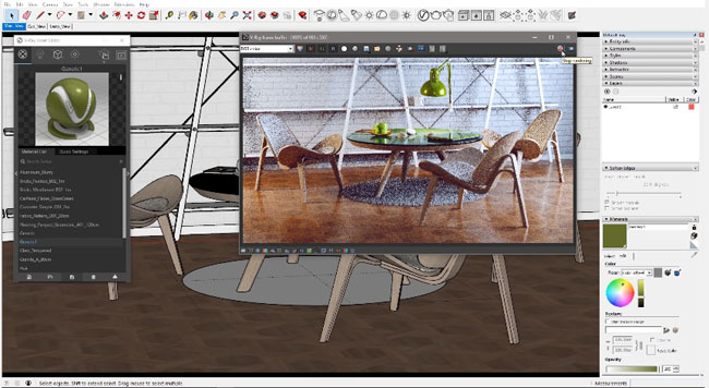 Brief overview of materials in v-ray for sketchup