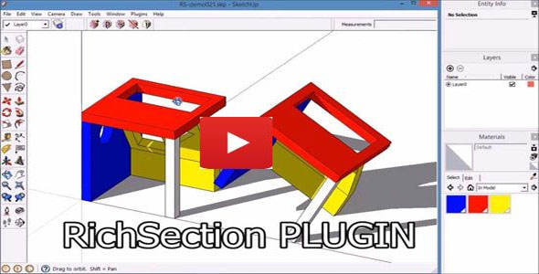 Richsection Plugin for Sketchup and Layout