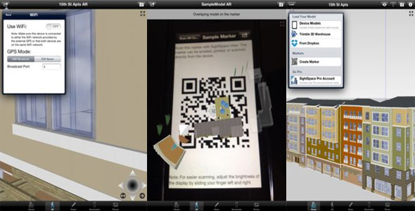 SketchUp 2014 is now compatible with SightSpace Mobile Augmented Reality