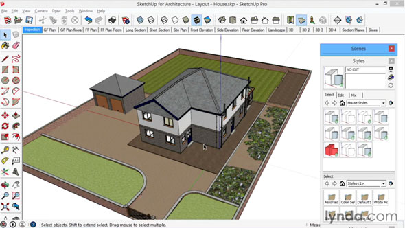 An exclusive online video course on SketchUp for Architecture