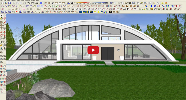 Learn to export any Sketchup file into 3ds and import to Dialux evo