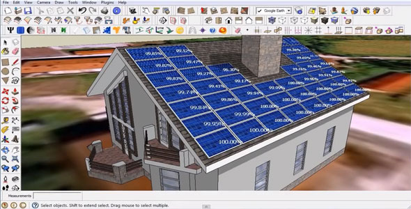 Solar Energy Design Plugin for Google Sketchup