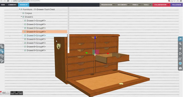 Animates any sketchup models online with Spread3D Review Animates any sketchup models online with Spread3D Review