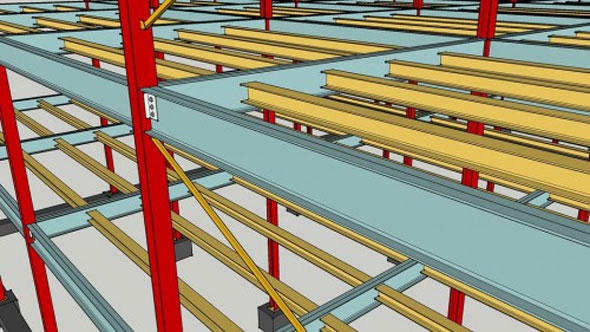 Learn how to produce steel structural model with sketchup