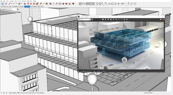 V-Ray 3 for SketchUp for faster rendering