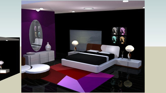 Modern Minimalistic Bedroom