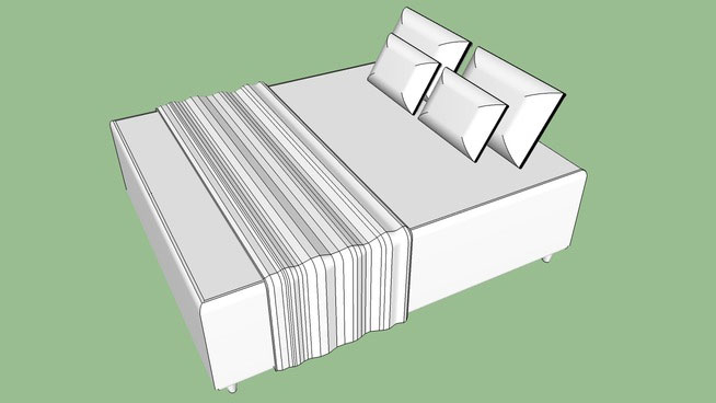 Cama Box Casal Bed