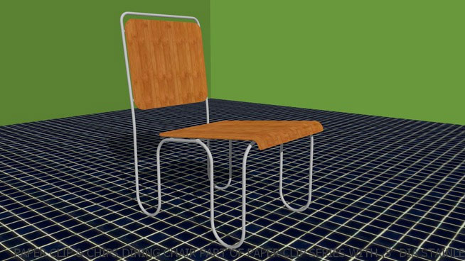 Dining Chair Paper Clip