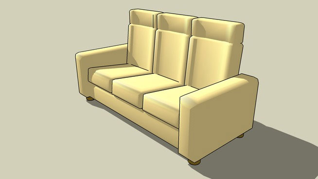 3-seater couch sofa