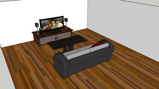 Living room with xbox360