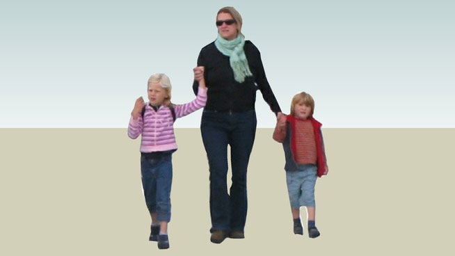 Mom and Kids